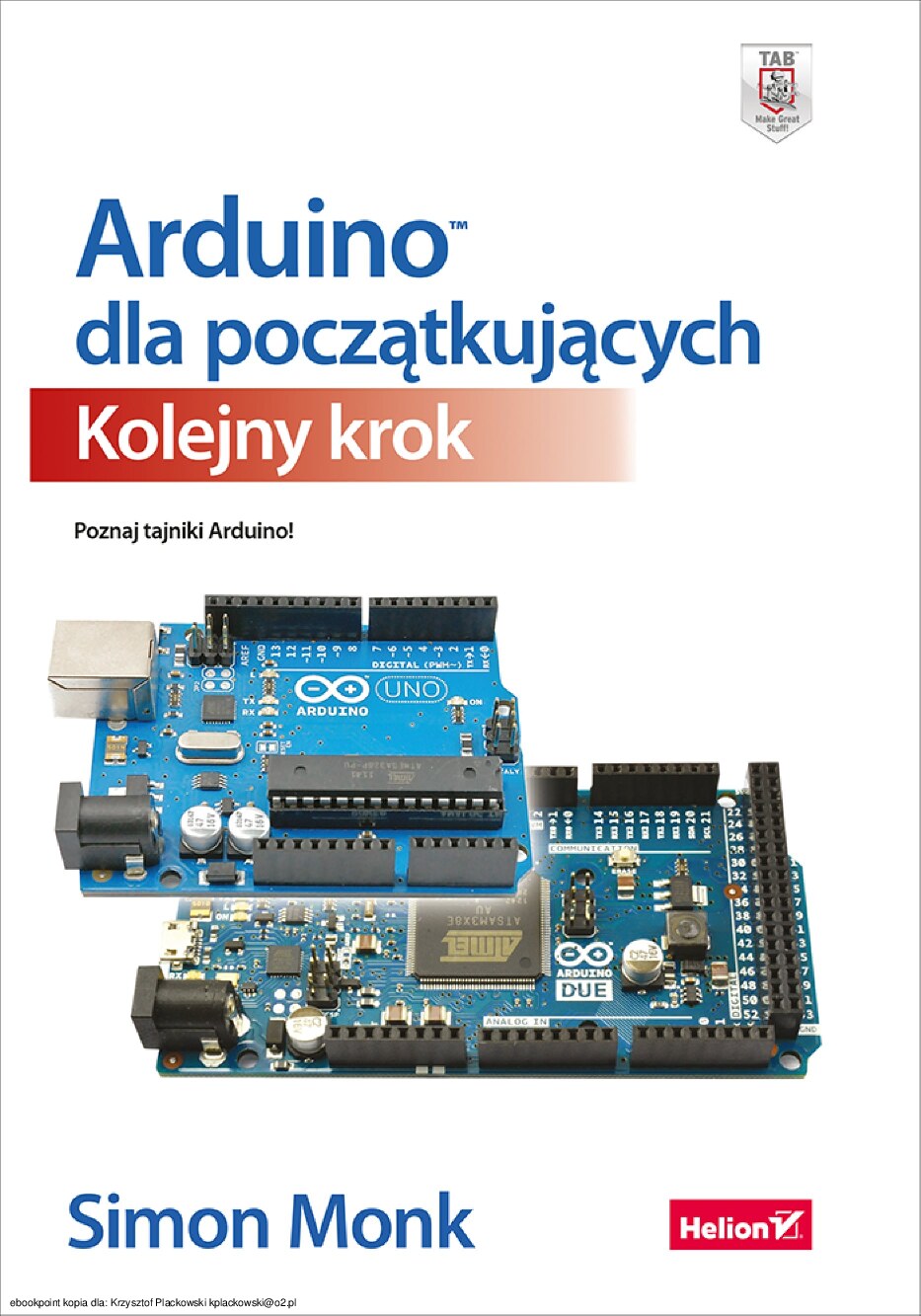Arduino dla początkujących. Kolejny krok. eBook. Pdf