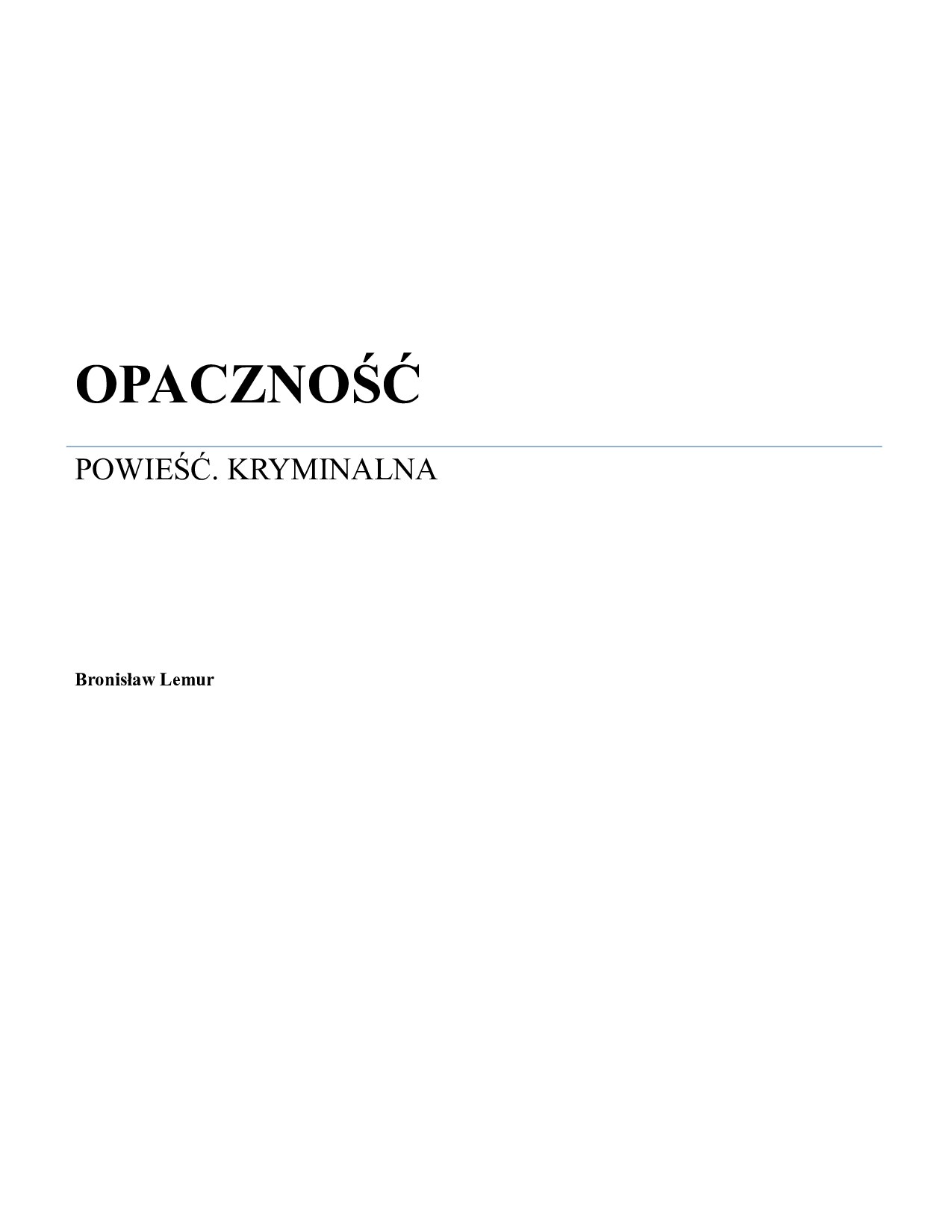 OPACZNOŚĆ